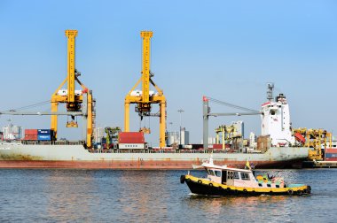 Bangkok, Şubat 26,2015: Port Authority Tayland