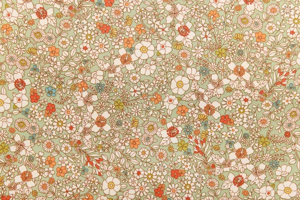 Texture de fond tissu motif floral — Photo