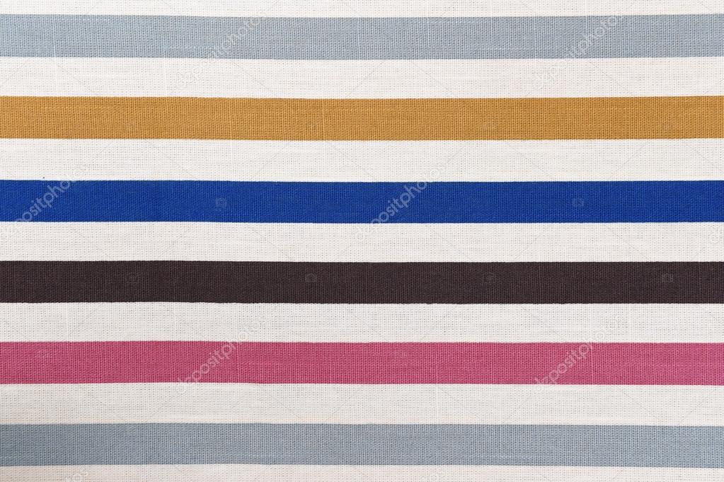 Colorful striped fabric texture