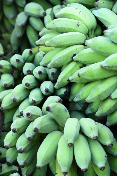 青香蕉大堆 — 图库照片