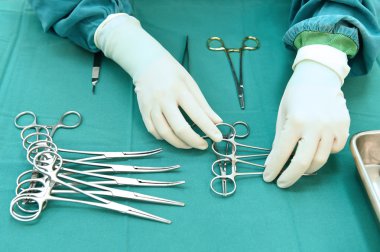 Ayrıntı atış steralized cerrahi aletleri