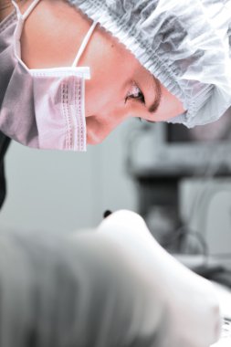 Veteriner Cerrahi operasyon odasında