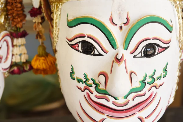 Khon, masque d'ange dans le style thaï natif — Photo