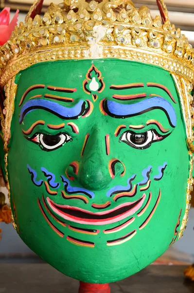 Khon, Angel mask i native thailändsk stil — Stockfoto