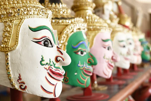 Khon, Angel mask i native thailändsk stil — Stockfoto