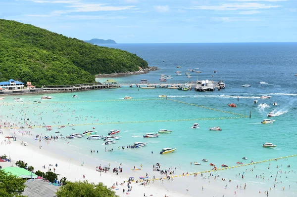 Isla Koh Larn playa tropical, la isla más famosa de la ciudad de pattaya —  Fotos de Stock