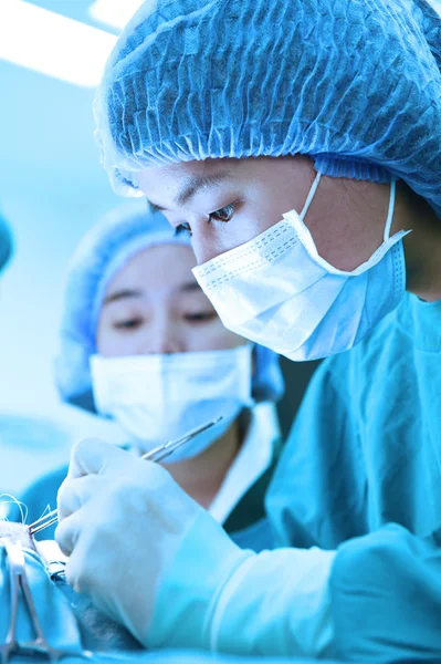 Two surgical lamps in operation room — Stock Photo, Image