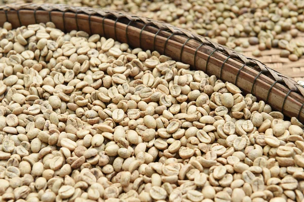 Kaffebönor för bakgrunder — Stockfoto