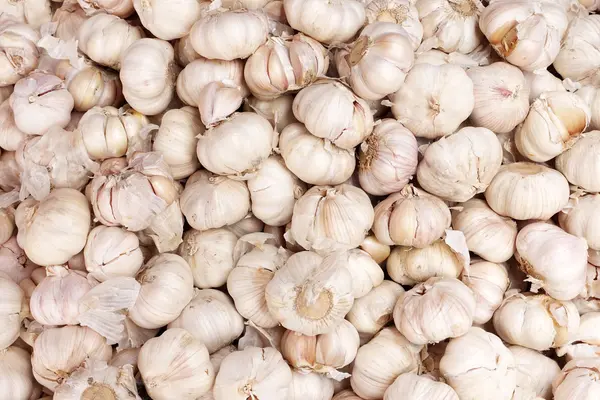 Knoblauch im thailändischen Markt — Stockfoto