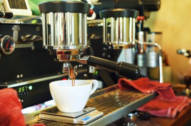 kahve makinesi kahve hazırlama