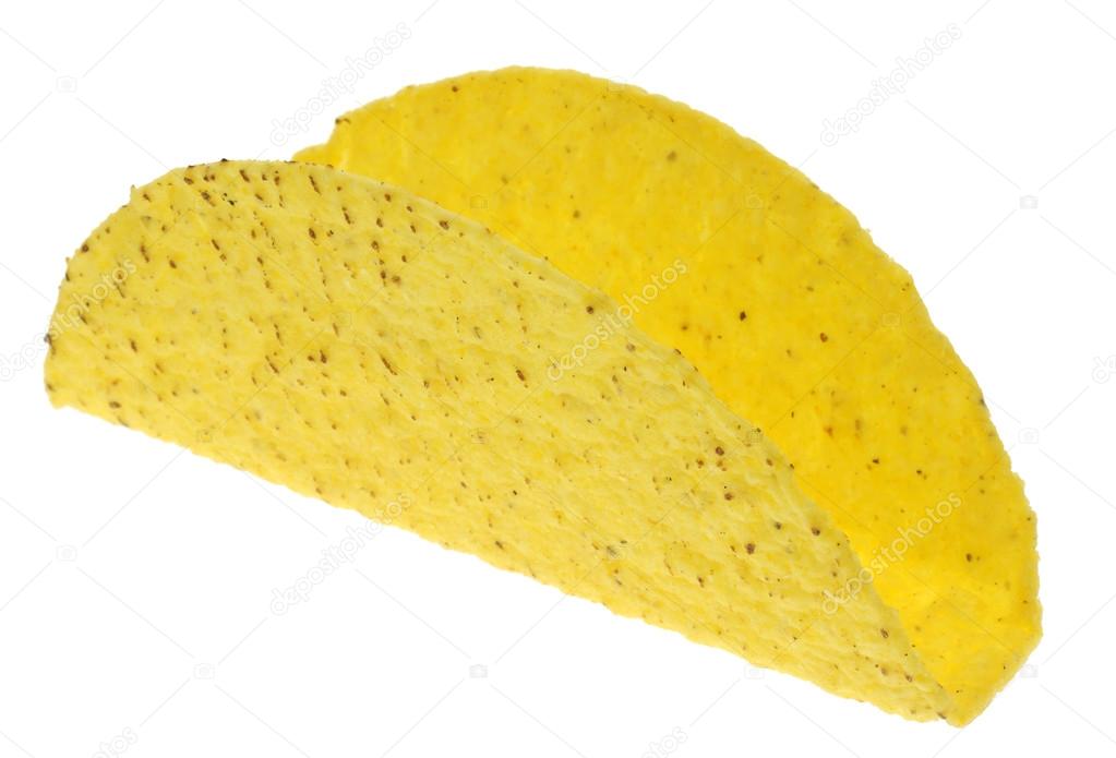 Empty Taco Shell on White Background Stock Photo by ©Lenscap99 90889528