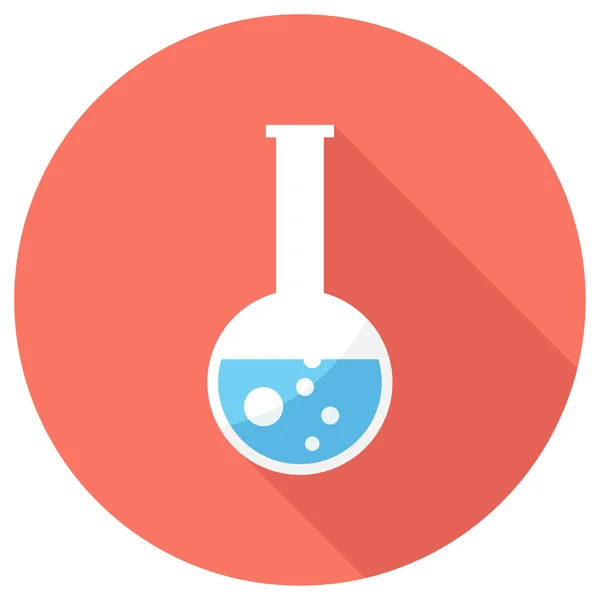 Laboratory flask icon — Stock Vector