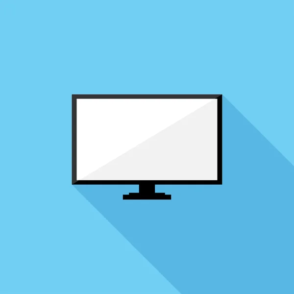 Icono de TV . — Vector de stock