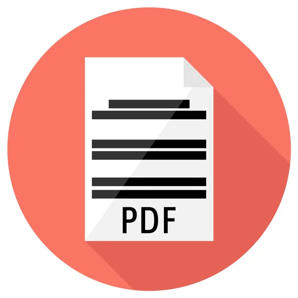 PDF icon. — Stock Vector