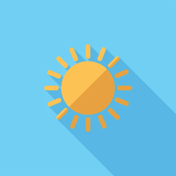 Sun icon — Stock Vector