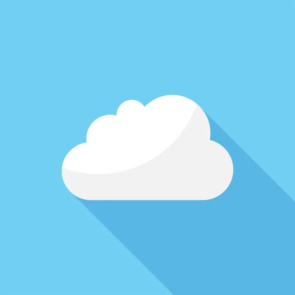 Icono de nube . — Vector de stock