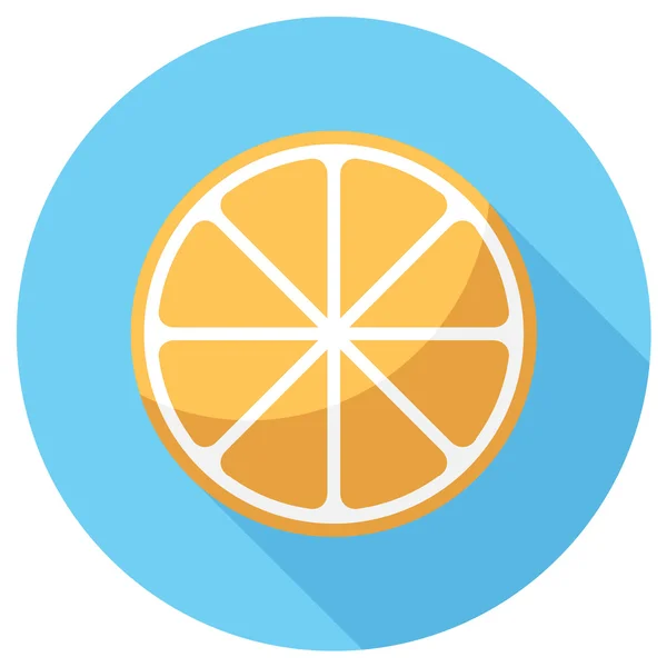 Citron-ikonen — Stock vektor