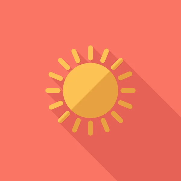 Sun icon. — Stock Vector