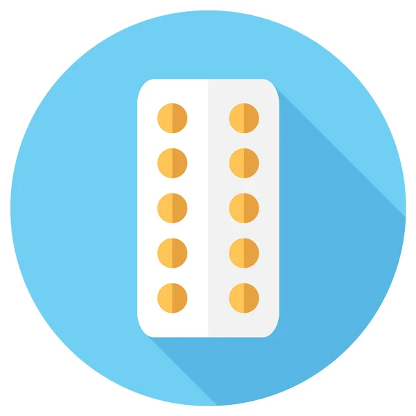 Tablet (pharmacy) icon — Stock Vector