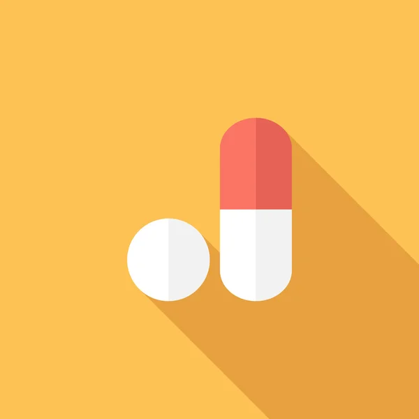 Farmaceutische drugs pictogram — Stockvector
