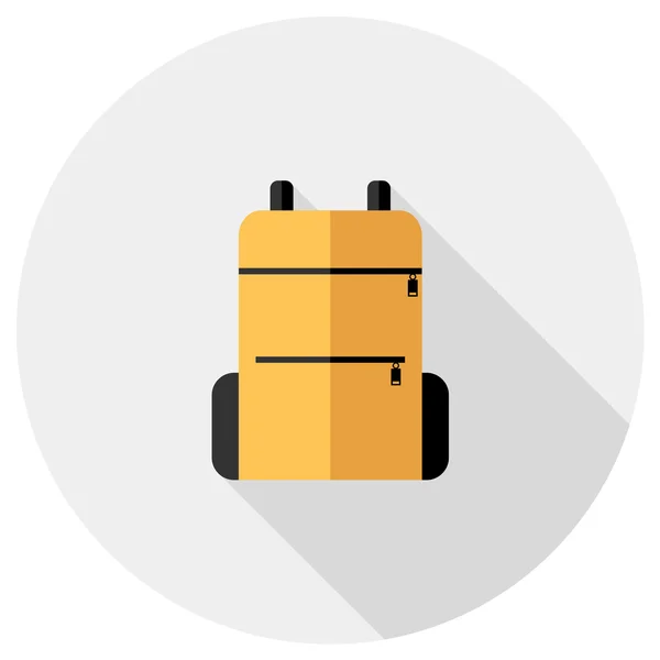 Rugzak pictogram — Stockvector