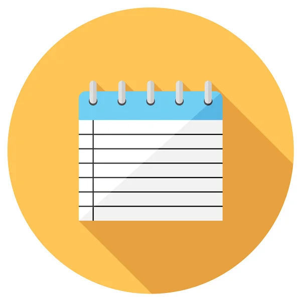Notebook icon — Stock Vector