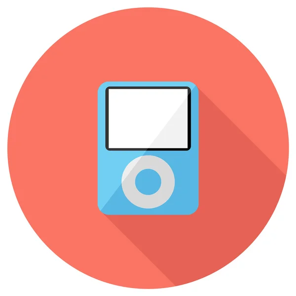 MP3 player icon — Stock Vector