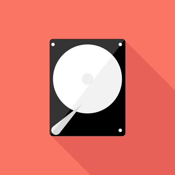 Pictograma hard disk drive — Vector de stoc