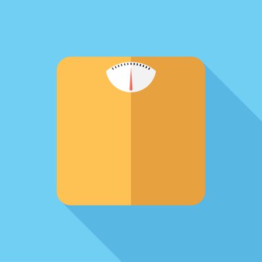 Tartı ölçek simgesi.