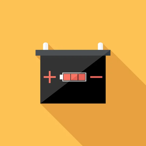 Automotive battery icon — Stock Vector