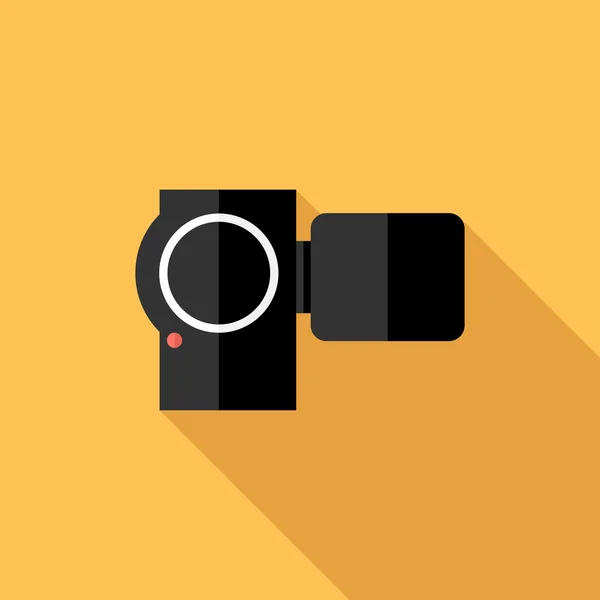 Video camera icon. — Stock Vector