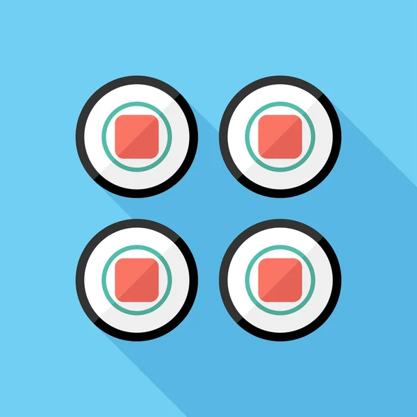 Four buttons. — Stock Vector