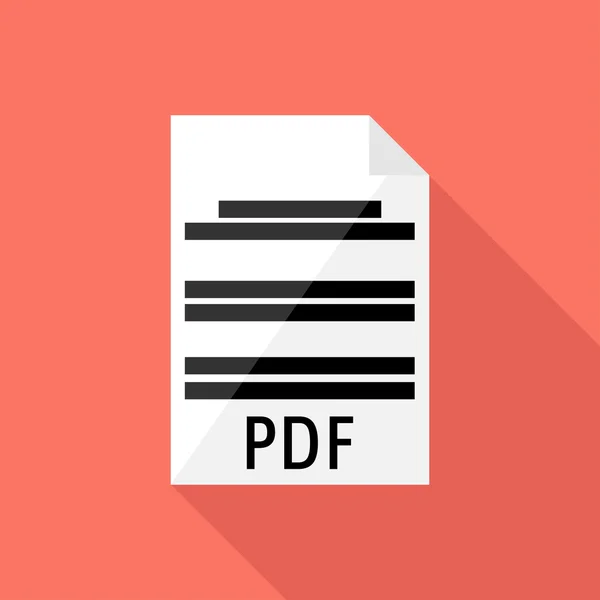 Pdf Simgesi. — Stok Vektör