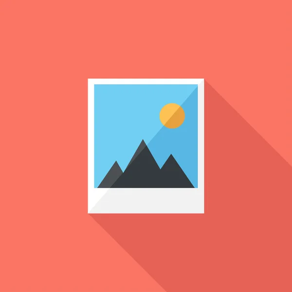 Picture icon. — Wektor stockowy