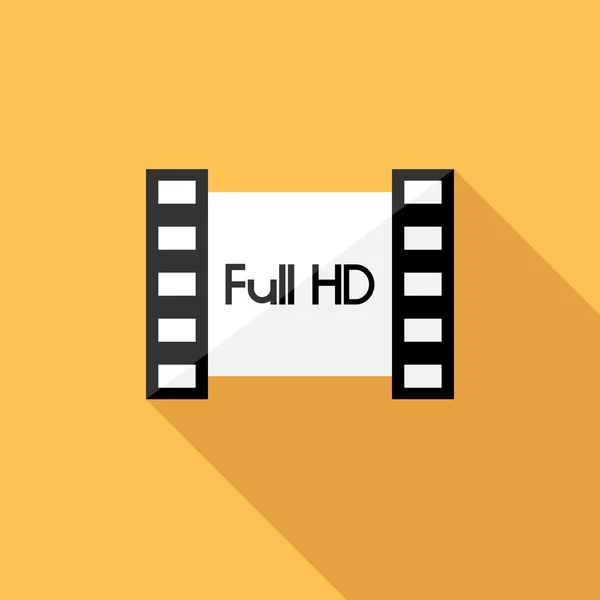 Full-HD-Symbol. — Stockvektor