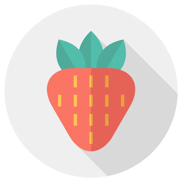 Strawberry icon — Stock Vector