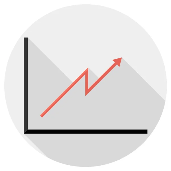 Icona del grafico aziendale — Vettoriale Stock