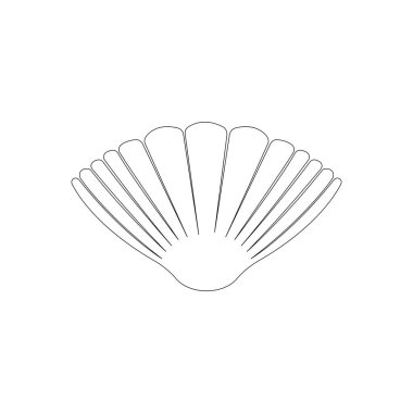 shels logo stok illüstrasyon tasarımı