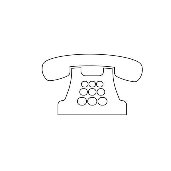 telefon logosu stok illüstrasyon tasarımı