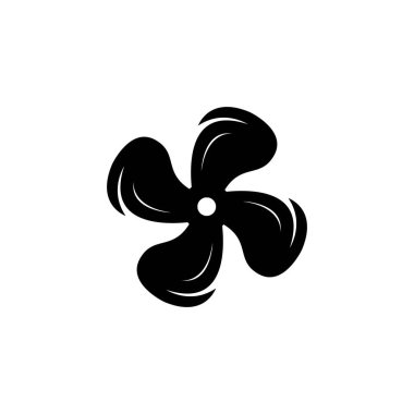 Rüzgar fan logosu çizimi