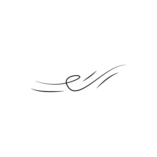 Větrné Logo Stock Ilustrace Design — Stockový vektor