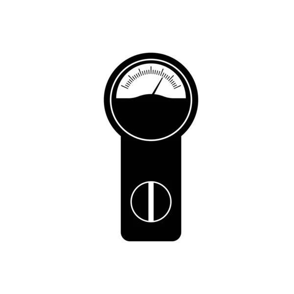Elektrische Meetinstrumenten Logo Illustratie Ontwerp — Stockvector