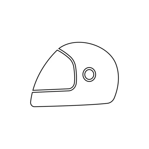 Casque Logo Stock Illustration Design — Image vectorielle