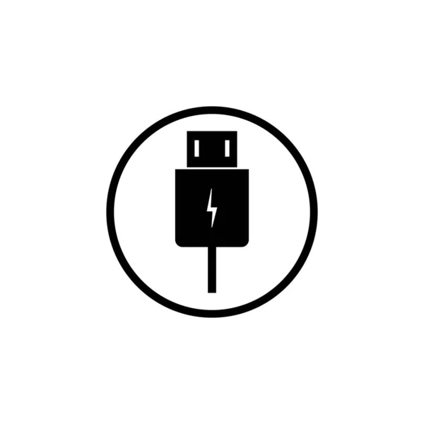 Zwart Lader Logo Illustratie Ontwerp — Stockvector