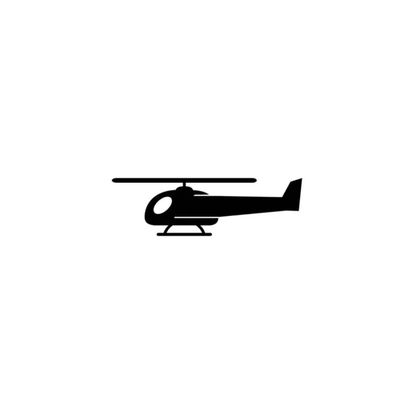 Helikopter Symbol Oder Logo Isolierte Zeichen Symbol Vektor Illustration Hochwertige — Stockvektor