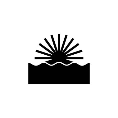 güneş logosu resimleme tasarımı