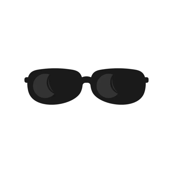 眼鏡ロゴストックベクターテンプレート — ストックベクタ