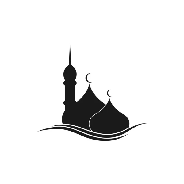 Moschee Logo Lager Vektor Vorlage — Stockvektor