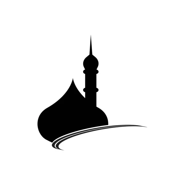 Шаблон Векторного Логотипу Мечеті — стоковий вектор