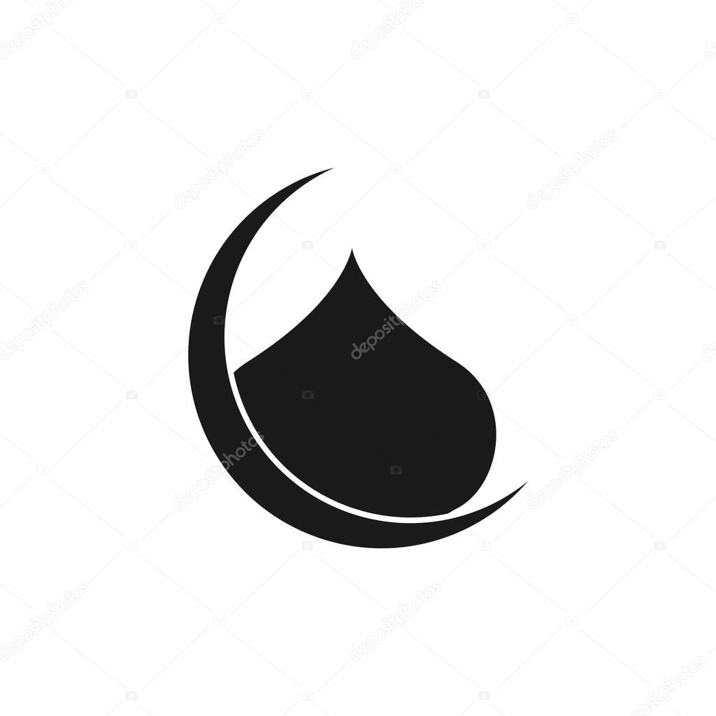 Mosque logo stock vektor template